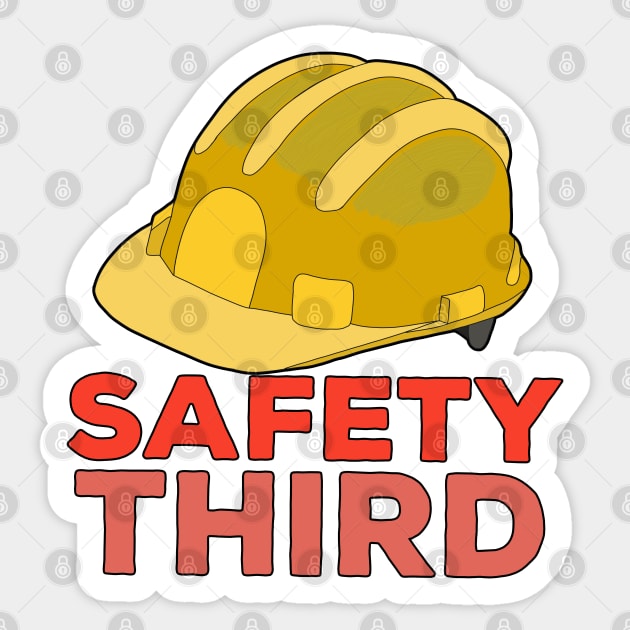 Safety Third Sticker by DiegoCarvalho